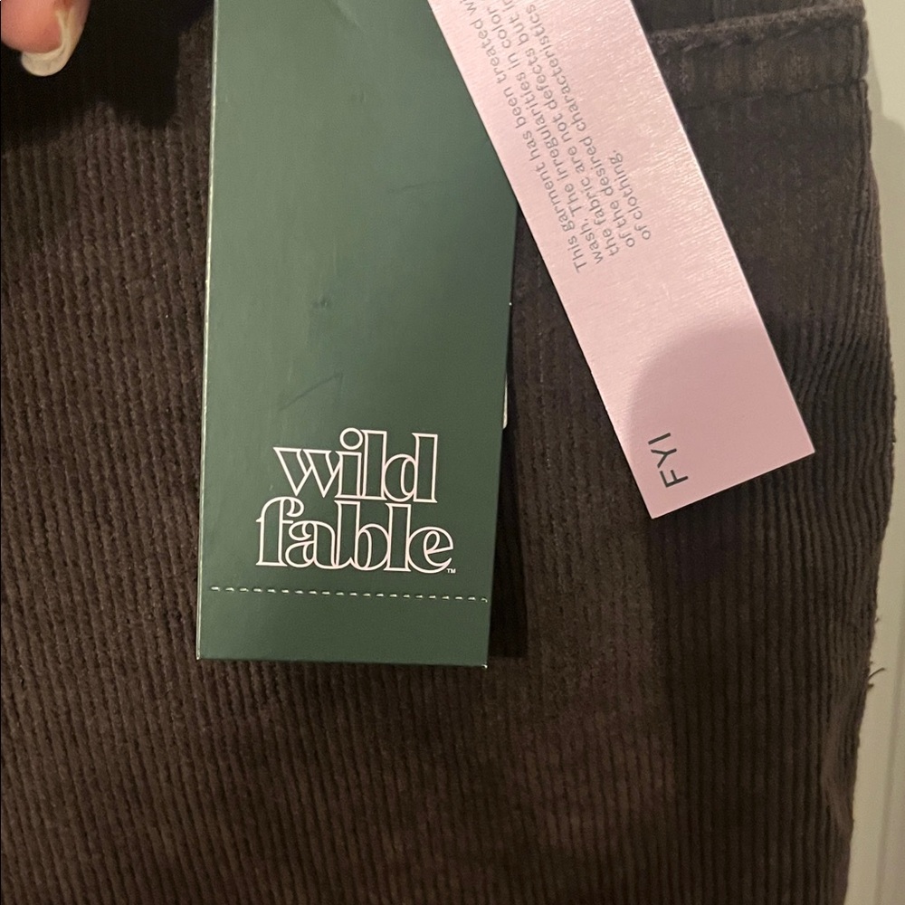 Wild Fable Chocolate Corduroy Pants - Picture 3 of 3